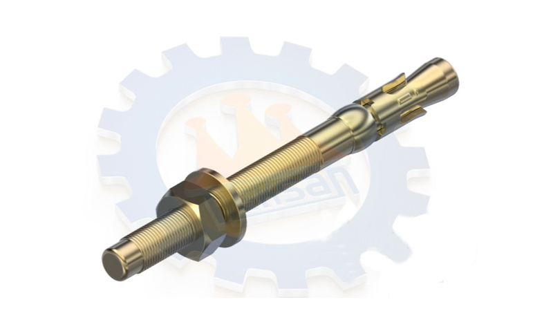 Стальной анкер с клипсой