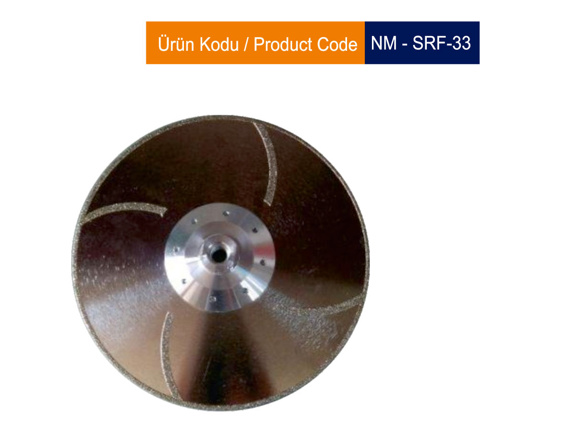 قاطع رخام كهربائي مزوّد بفلانش